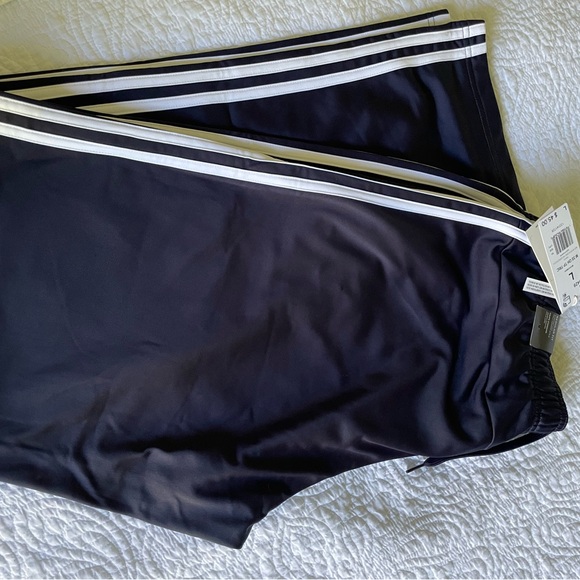 NWT 2 pair of Men’s ADIDAS sport pants - L - nvy & blk - Picture 4 of 11